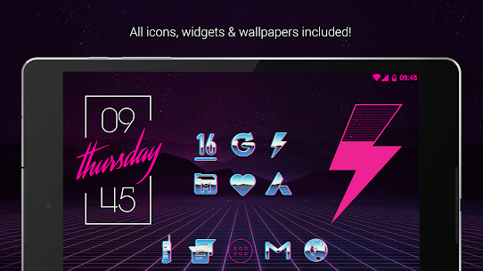 Rad Pack Pro APK – 80’s Theme (PAID) Free Download 9