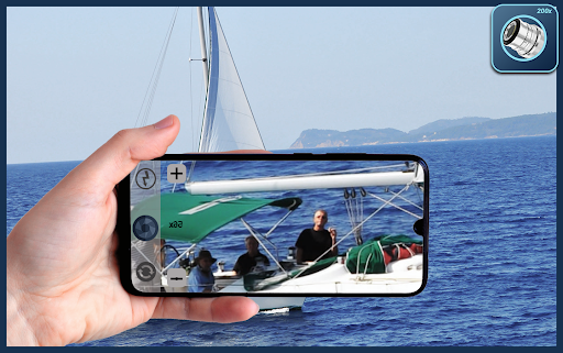 Android application Mega Zoom Camera - 200x screenshort