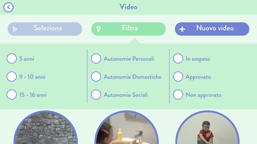 Imparo con il videomodeling Screen 3