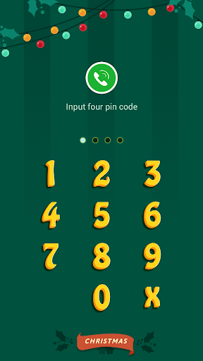 Android application Applock - Christmas Number screenshort