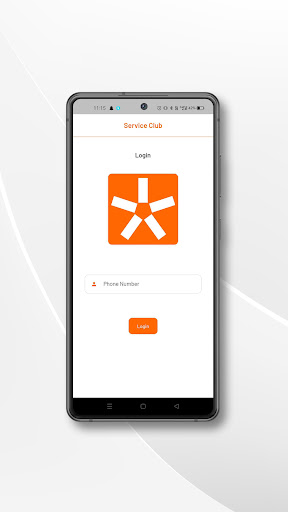 Android application ServiceClub screenshort