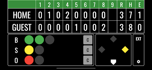 Imágen 1 Baseball Scoreboard android