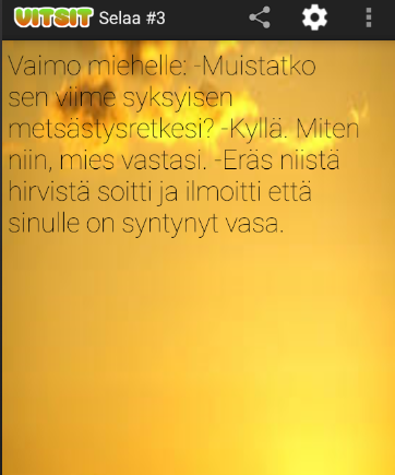 Suomi-vitsit Screen 2