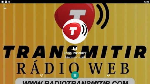 Rádio Transmitir Screen 2
