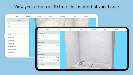 New Bath Design Studio Screenshot 1 - AppWisp.com