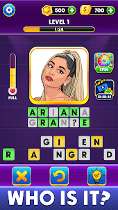 Who Is It? Celebrity Quiz Game