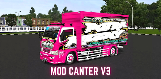 Mod Truck Canter Box V3 Bussid