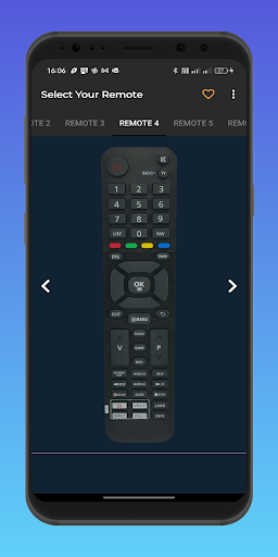 Android application Remote Control For SITI Cable screenshort