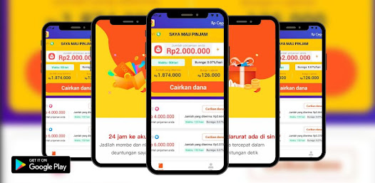 Pinjam Uang - Dompet Dana Tips 1.0.0 APK + Мод (Unlimited money) за Android
