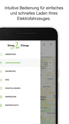 Android application Süwag2GO Charge screenshort