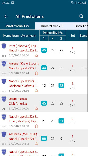 Betimate Screen 3