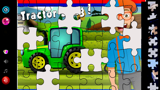 Blippi puzzel Game Jigsaw