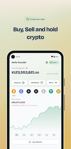 Flitaa: your crypto wallet Screen 2