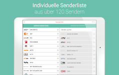 screenshot of HÖRZU TV Programm als TV-App