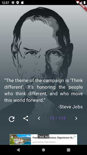 Steve Jobs Quotes Screen 2