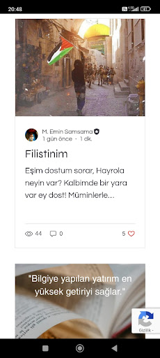 Android application Fikr-i Fukara screenshort