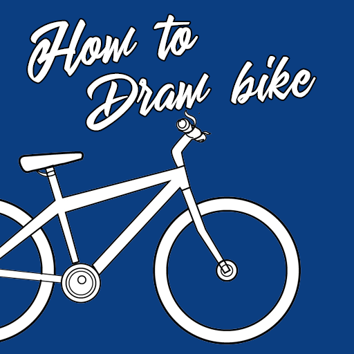 How to draw a bicycle logo