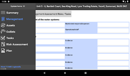 TEAMS Legionella Screen 2