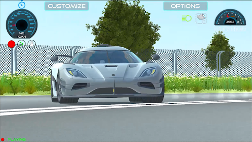 Android application Realistic Racing Cars screenshort