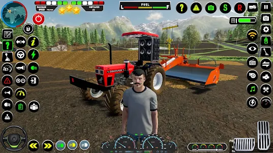 Indian Tractor:Tractor Game 3d