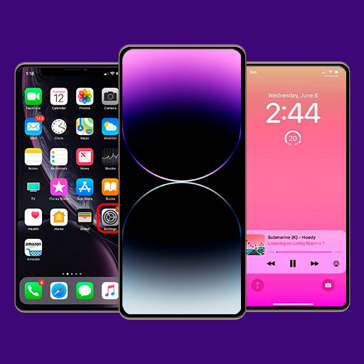 iOS Launcher -Widgets & Themes logo