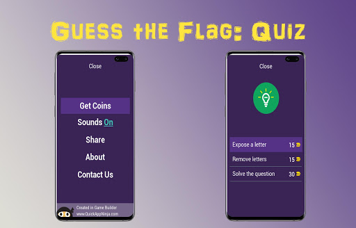 Guess the Flag: Quiz Screen 3