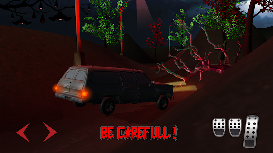 Spooky Car Driving: 3D Zombies