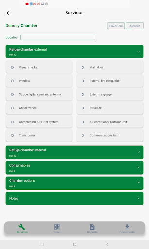 Android application MineARC Service App screenshort