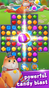 Candy Cat: Match 3 puzzle game 2.1.4 screenshots 3