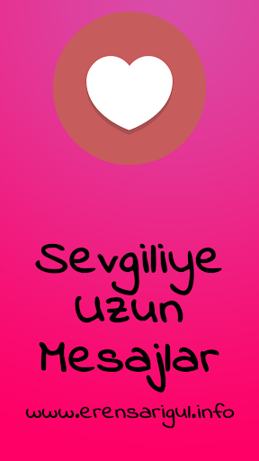 Android application Sevgiliye Uzun Mesajlar screenshort