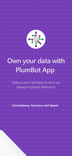 Android application PlumBot screenshort