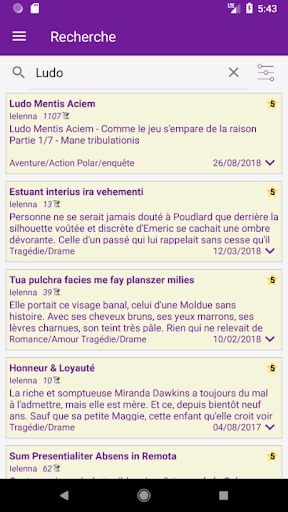 HPFReader Screen 2