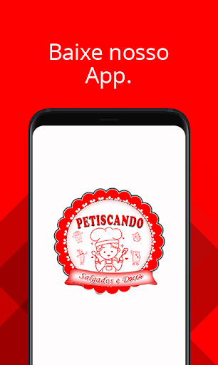 Android application Petiscando Salgados e Doces screenshort