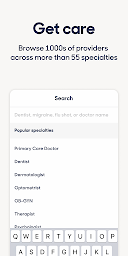 Zocdoc: Find and book doctors