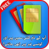 Pakistan Sim Info : Sim Verification icon