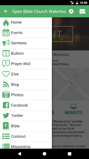 Open Bible Church Waterloo Screen 3