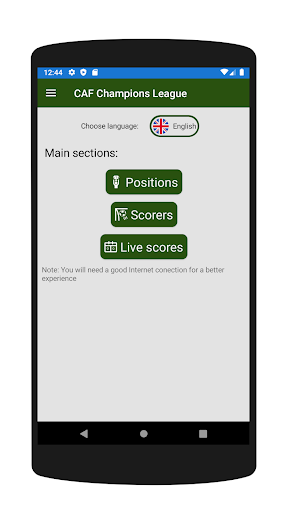 CAF Champions League Live Screen 3