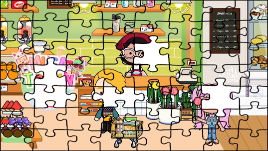 Miga Town Hotel Game Jigsaw