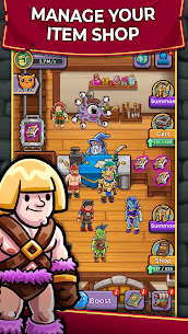 Dungeon Shop Tycoon: Craft and Mod Apk Download 1
