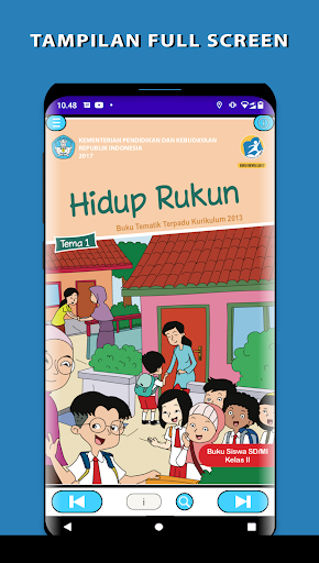 Android application Kelas 2 Tema 1 Hidup Rukun screenshort
