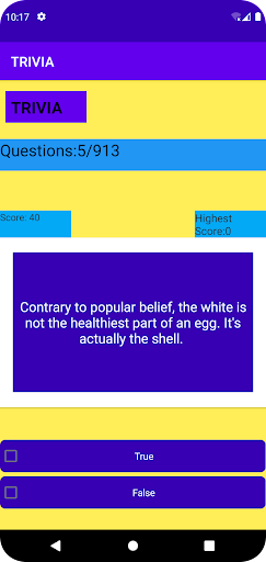 TRIVIA-NIGHT Screen 2