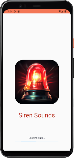 Android application Siren Sounds screenshort
