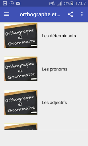 règles dorthographe et grammaire
