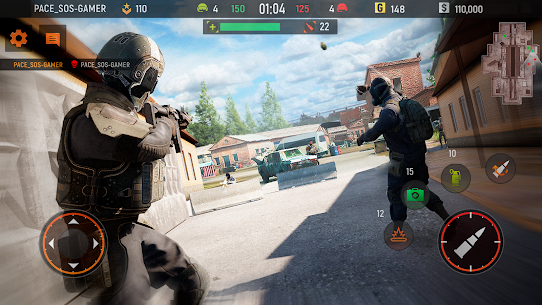 Striker Zone: Gun Games Online MOD APK (High Aim, Unlocked VIP) 3