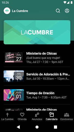 La Cumbre Screen 3