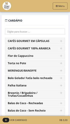 Zilmar Borges Doceria Gourmet Screen 2