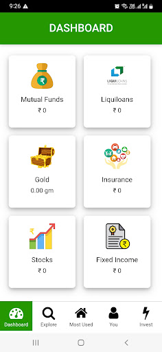Android application DP Money screenshort