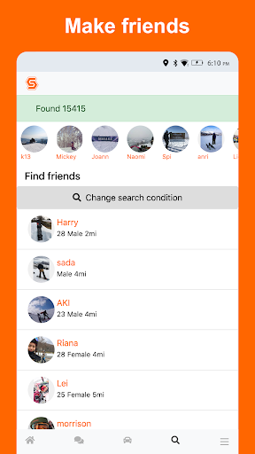 Ski & Snowboard social SIS Screen 3