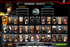 screenshot of THE KING OF FIGHTERS-A 2012