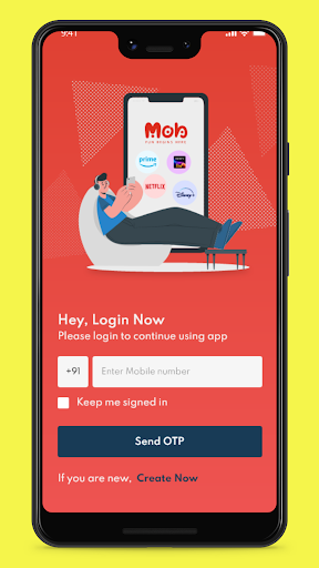 Android application MOB - MyOTTBox Fun Begins Here screenshort